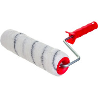 Валик с ручкой MATRIX "ГРЕЙТЕКС" 250 мм, ворс 12 мм, D 48 мм, D ручки 8 мм, полиакрил 80743