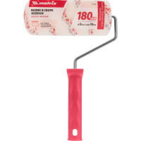 Валик с ручкой MATRIX "НЕЙЛОН Люкс" 180 мм, ворс 18 мм, D 48 мм, D ручки 8 мм, полиамид 80760