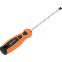Отвертка SPARTA "Point", SL5,0x100 мм, CrV, 2-х компонентная рукоятка// 11766