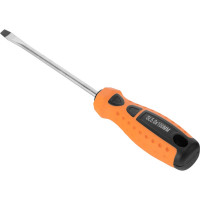 Отвертка SPARTA "Point", SL5,0x100 мм, CrV, 2-х компонентная рукоятка// 11766
