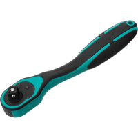 Ключ-трещотка 1/2", 72 зуба, с быстрым сбросом, CrV, 2-х компонентная рукоятка STELS 14030