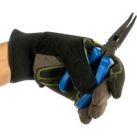 Тонконосые загнутые плоскогубцы 160мм KING TONY 6331-06