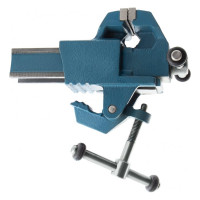 Слесарные тиски 63 мм крепление для стола, винтовой зажим Без бренда 18660