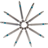 Набор бит РН2х70, сталь S2, 10шт GROSS 11378