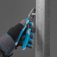 Комбинированные плоскогубцы GROSS 180 мм, трехкомпонентные рукоятки 16973