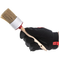 Круглая кисть MTX №14 натуральная щетина, деревянная ручка 82084