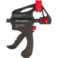 Универсальная F-образная струбцина 200 х 315 х 45 мм, пластмассовый корпус MATRIX 20562