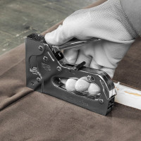 Мебельный металлический регулируемый степлер тип скобы 53, 6-14 мм MATRIX PROFESSIONAL 40913