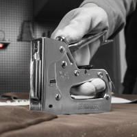 Мебельный металлический регулируемый степлер тип скобы 53, 6-14 мм MATRIX PROFESSIONAL 40913