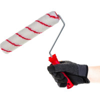 Валик MATRIX Нейлон Стандарт пластмассовая ручка, 250 мм, ворс 9 мм, D 40 мм, полиамид Россия 80885