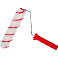 Валик MATRIX Нейлон Стандарт пластмассовая ручка, 250 мм, ворс 9 мм, D 40 мм, полиамид Россия 80885