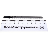 Полотна для электролобзика по дереву T101B (75 мм; 2.5 мм; 3 шт.) MATRIX 78201