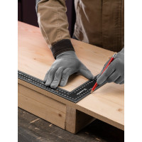 Угольник MATRIX 600 мм, цельнометаллический 32371