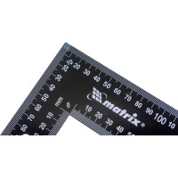 Угольник MATRIX 600 мм, цельнометаллический 32371