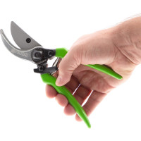 Секатор 200 мм, пружина возвратная ленточ.типа, металлические обрезиненные ручки PALISAD 605495