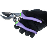 Секатор 200 мм, пружина возвратная спирал.типа, тефлон.покр, обрезиненные ручки PALISAD 60557