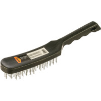 Щетка металлическая с пластмассовой ручкой (6-рядная) SPARTA 748685