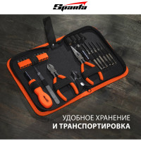Набор слесарно-монтажного инструмента SPARTA 25 шт 13534
