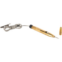 Пробник автомобильный SPARTA 6-24 В,110 мм, металлический корпус// 555105