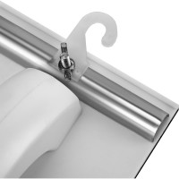 Сеткодержатель SPARTA 230х120 мм, пластиковый с зажимами 758515