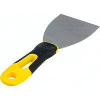 Шпатель с профилированным нержавеющим полотном и 2к ручкой 80мм STAYER PROFESSIONAL 10045-08