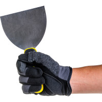 Шпатель с профилированным нержавеющим полотном и 2к ручкой 120мм STAYER PROFESSIONAL 10045-12