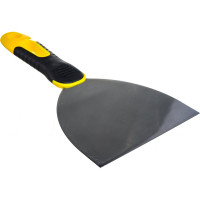 Шпатель с профилированным нержавеющим полотном и 2к ручкой 120мм STAYER PROFESSIONAL 10045-12