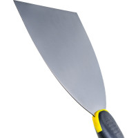 Шпатель с профилированным нержавеющим полотном и 2к ручкой 120мм STAYER PROFESSIONAL 10045-12