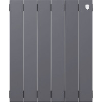 Радиатор Royal Thermo PianoForte 500/Silver Satin - 6 секц. НС-1176340
