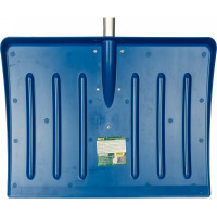 Лопата для уборки снега FIT Профи поликарбонатная с черенком большая 68119