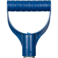 Лопата для уборки снега FIT Профи поликарбонатная с черенком большая 68119