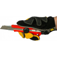 Технический нож FIT IT 18 мм усил.с вращающимся прижимом 10238