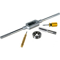 Набор метчиков и плашек SK-5 M6-M24, кейс, 51шт МАСТАК 351-00051C