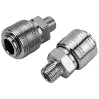 Муфта универсальная быстросъемная (мама "рапид" - М1/4") 2 шт. Stels 57051