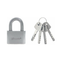 Навесной замок MATRIX хромированное покрытие 60 мм 91802