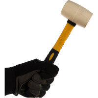 Белая резиновая киянка STAYER 230 г 20533-230