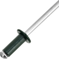 Заклепки RAL 6005 (4.0х10 мм; темно-зеленый) 50 шт. MATRIX 40684