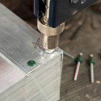 Заклепки RAL 6005 (4.0х10 мм; темно-зеленый) 50 шт. MATRIX 40684