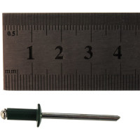 Заклепки RAL 6005 (4.0х10 мм; темно-зеленый) 50 шт. MATRIX 40684