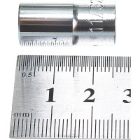 Головка торцевая 6-гранная (1/4"; 11/32"; 25 мм) JTC JTC-2241132
