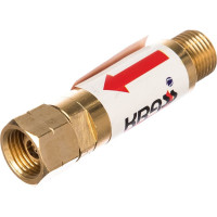 Затвор предохранительный ЗП-Г-20 пропан, ацетилен вход резака/горелки KRASS 2117571