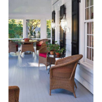 Садово-парковый светильник, восьмигранный на стену вверх 100W E27 230V, белый FERON 8101 11095