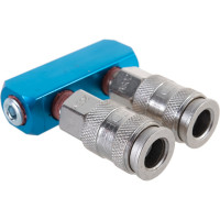 Разветвитель пневматический (1/4"; рапид EURO) WIEDERKRAFT WDK-82ML