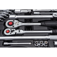 Набор инструмента с 6-ти гранными головками FORCE 142 предмета 41421R