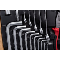 Набор инструмента с 6-ти гранными головками FORCE 142 предмета 41421R