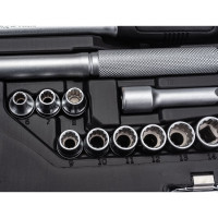 Набор инструмента с 6-ти гранными головками FORCE 142 предмета 41421R