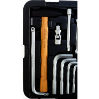 Набор инструмента с 12-ти гранными головками FORCE 142 предмета 41421R-9