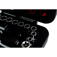 Набор инструмента с 12-ти гранными головками FORCE 142 предмета 41421R-9