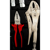 Набор инструмента с 12-ти гранными головками FORCE 142 предмета 41421R-9