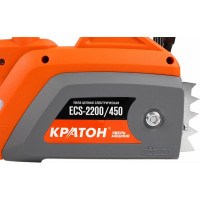 Электрическая цепная пила Кратон Зверь машина ESC-2200/450 3 14 01 006